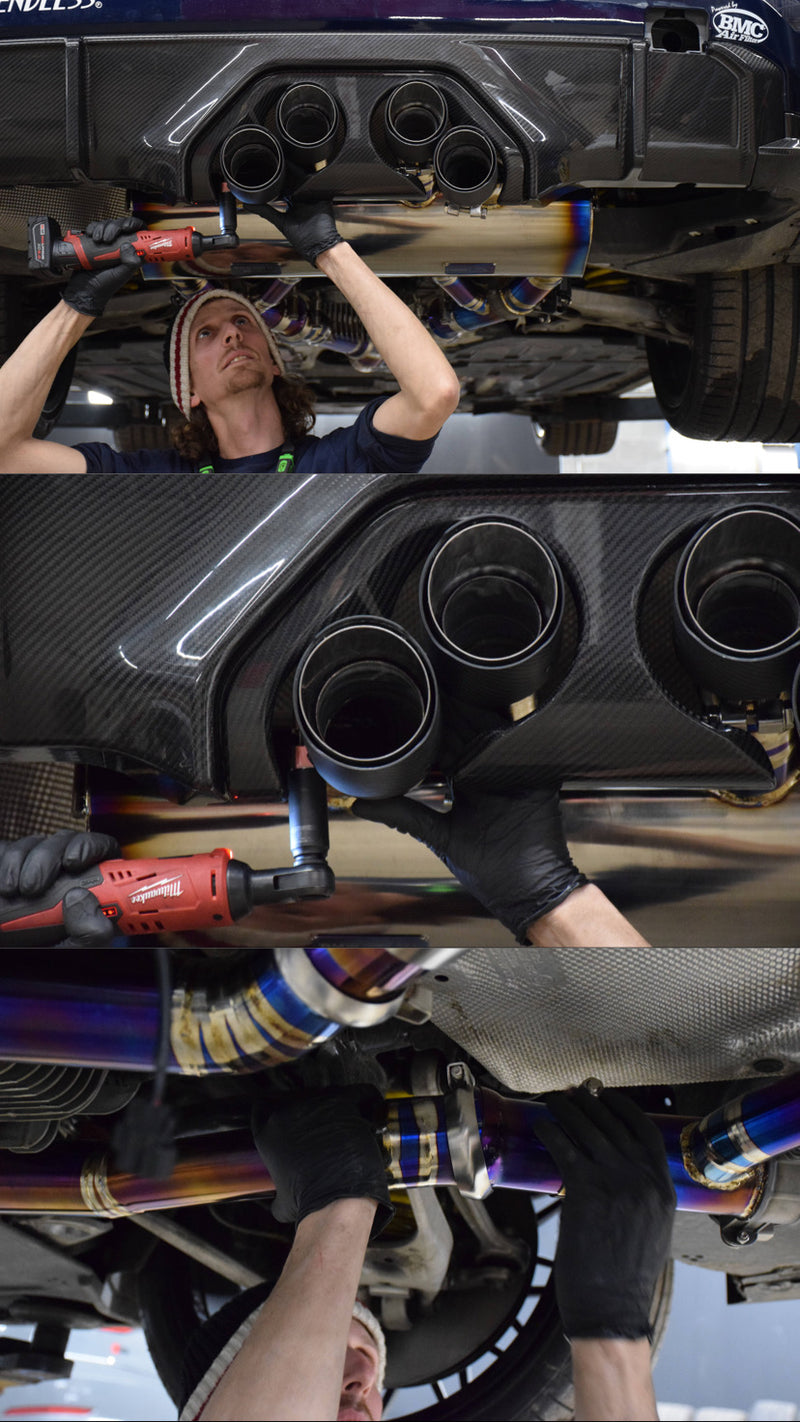 BMW G8X M3/M4 M-PERFORMANCE EXHAUST SYSTEM & CONVERSION KIT