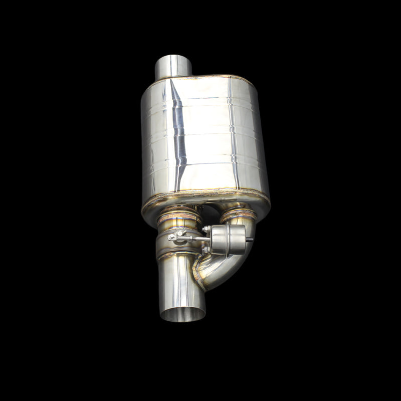 Single Universal Valved Muffler