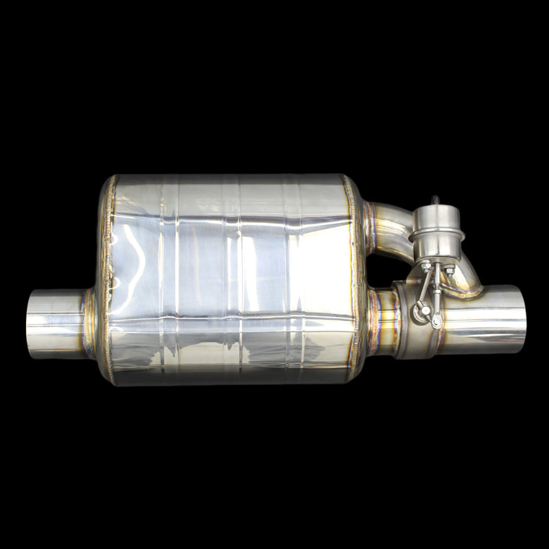 Single Universal Valved Muffler