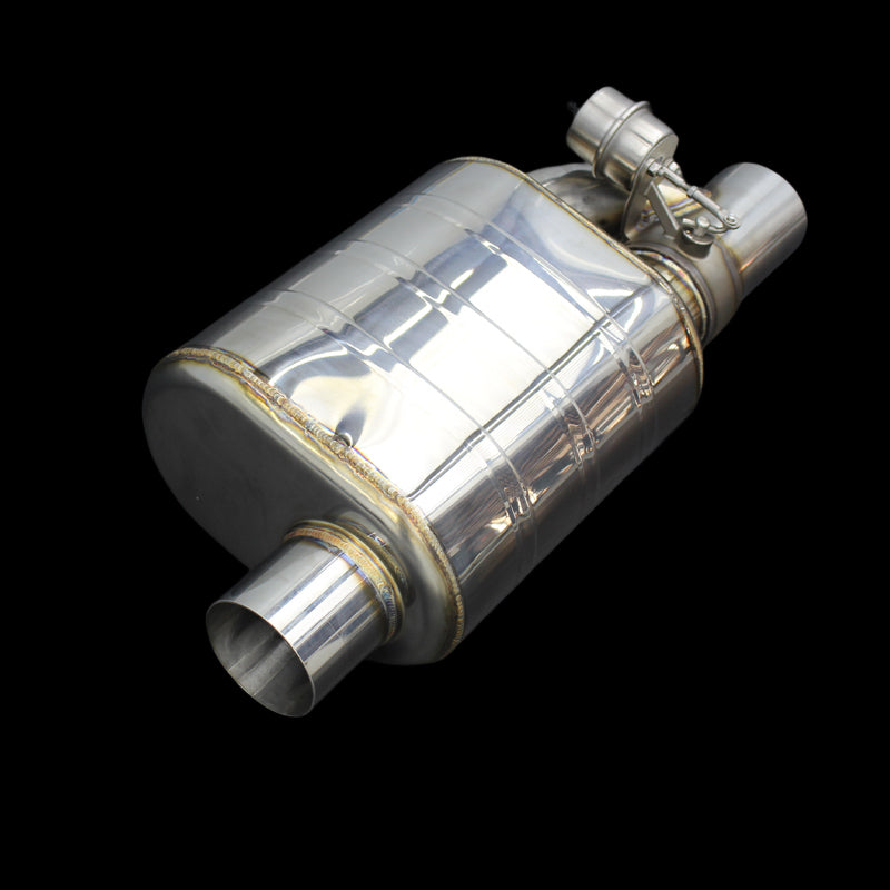 Single Universal Valved Muffler