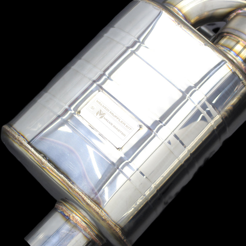 Single Universal Valved Muffler