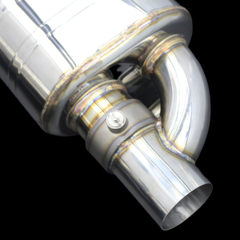 Single Universal Valved Muffler