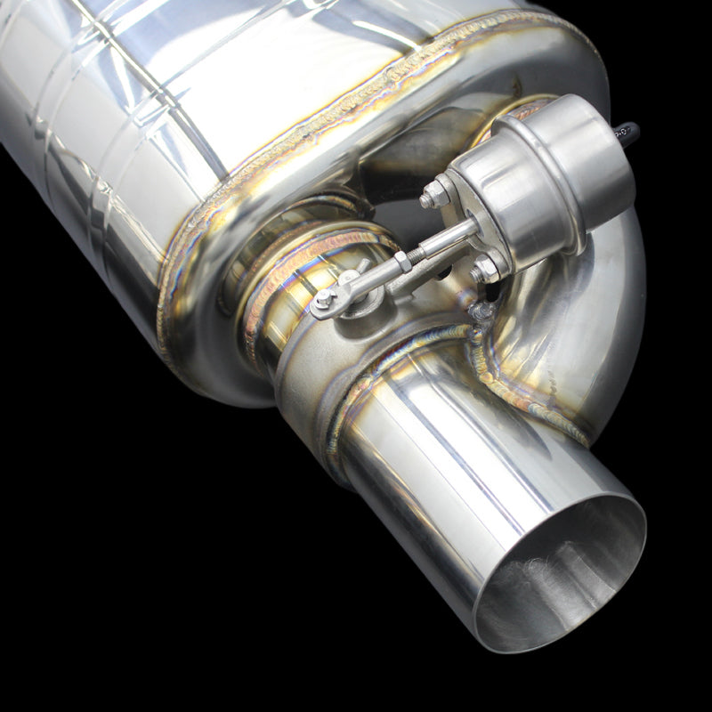 Single Universal Valved Muffler