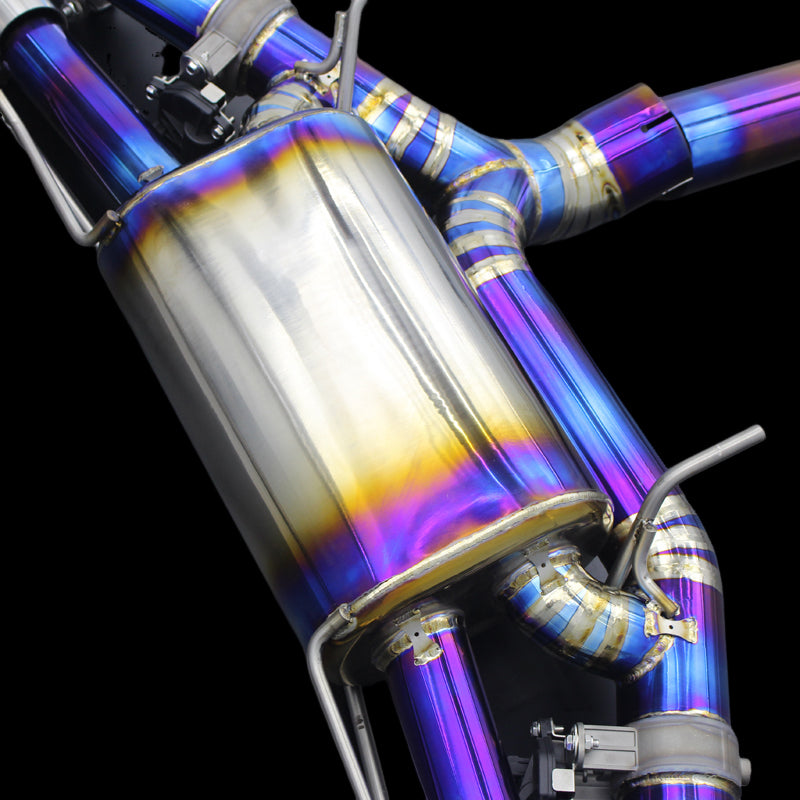 NISSAN R35 GTR EXHAUST SYSTEM