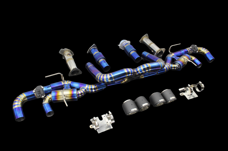 CHEVROLET C8 CORVETTE EXHAUST SYSTEM