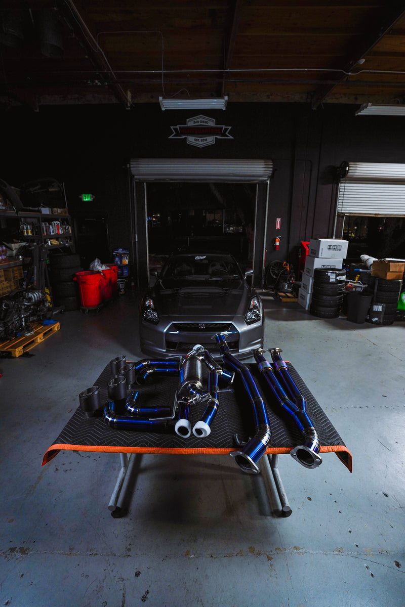 NISSAN R35 GTR EXHAUST SYSTEM