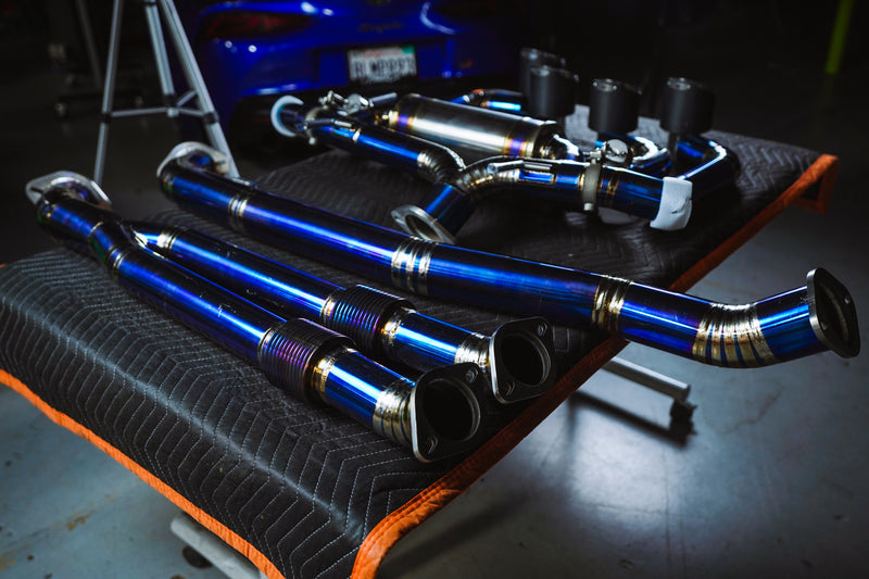 NISSAN R35 GTR EXHAUST SYSTEM