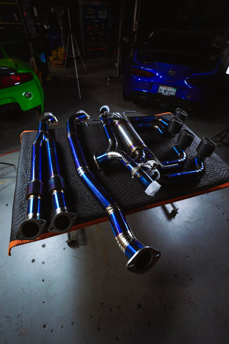NISSAN R35 GTR EXHAUST SYSTEM