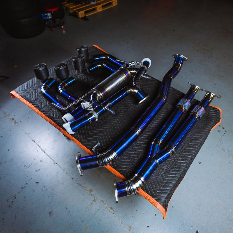 NISSAN R35 GTR EXHAUST SYSTEM
