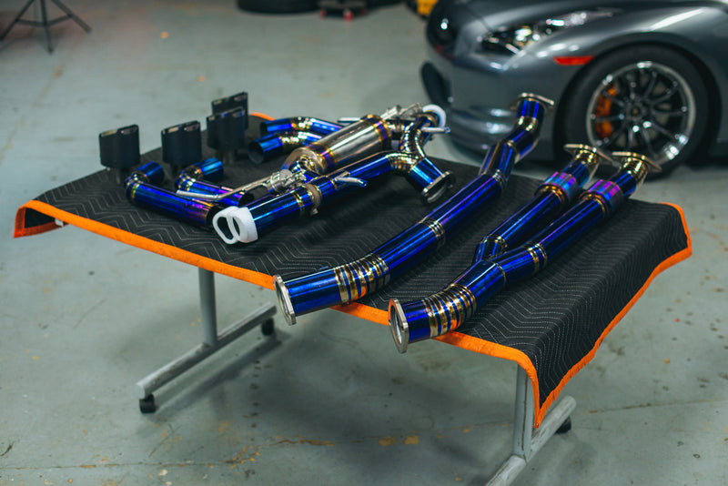 NISSAN R35 GTR EXHAUST SYSTEM