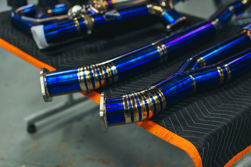 NISSAN R35 GTR EXHAUST SYSTEM
